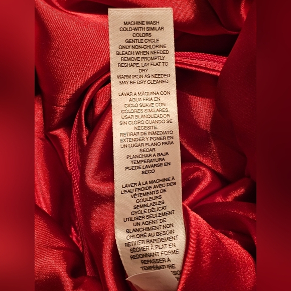 White House Black‎ Market Mini Dress with Flutter Bell Sleeves Coral Pink Ruffle - Picture 6 of 6